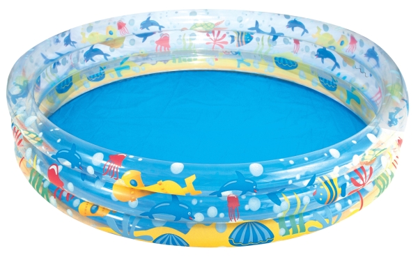 Bestway Deep Dive Aufblasbares Kinderbecken Ø 183 X 33 Cm, Rund