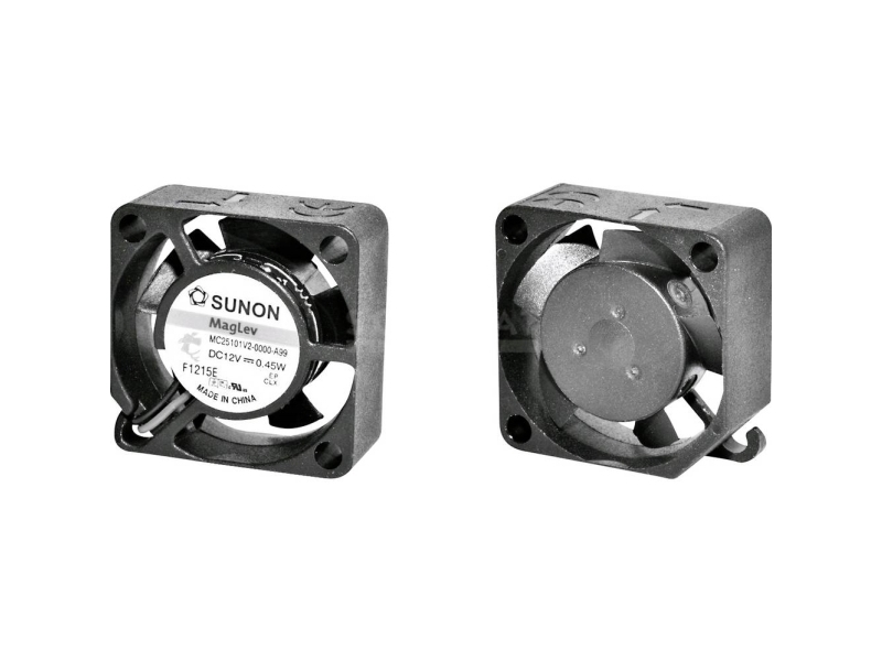 12V DC AXIAL BLÆSER VAPO 25X25X10 SUNON -ROHS-KONFORM-