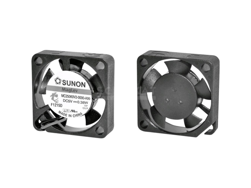Sunon MF25060V21000UA99 Aksial ventilator 5 V/DC 3.7 m³/h (L x B x H) 25 x 25 x 6 mm