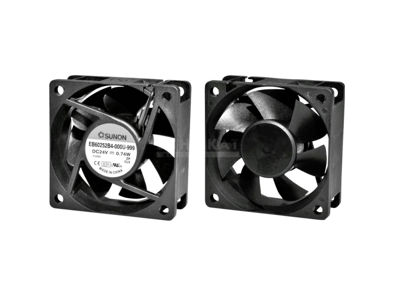 Sunon MF60251VX1000UA99 Aksial ventilator 12 V/DC 45.86 m³/h (L x B x H) 60 x 60 x 25 mm