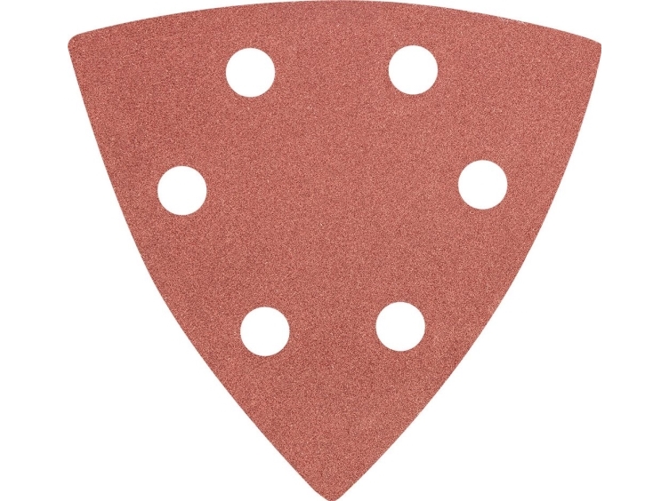 Velcro Delta Sandpaper 93X93mm K 240, 5Pcs Graphite 55H768