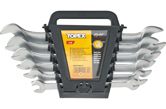 Topex Flachspannerset 6-17Mm 6 Stück (35D655)