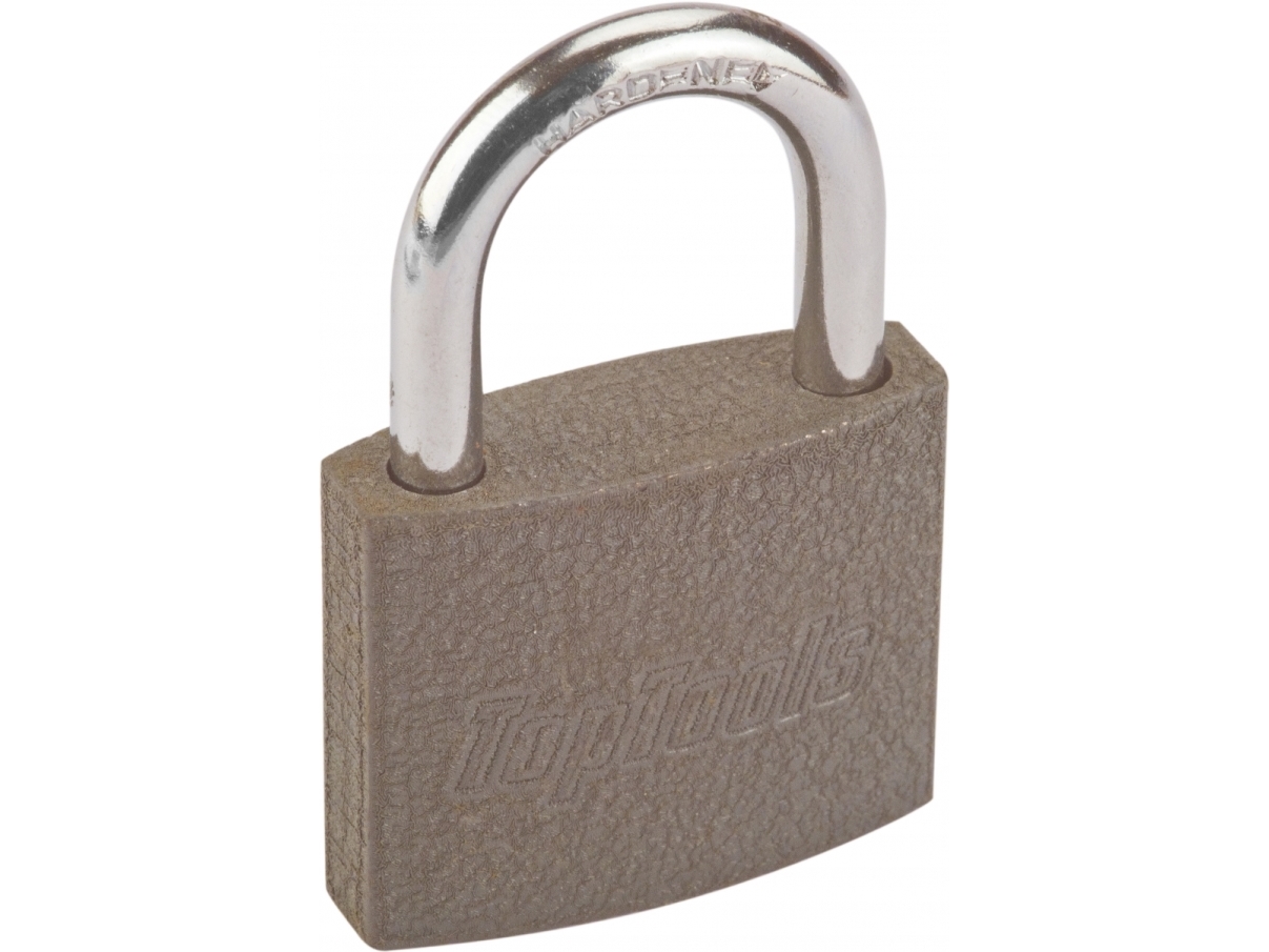 Top Tools 40mm Cast Iron Padlock with 2 Keys 90U271