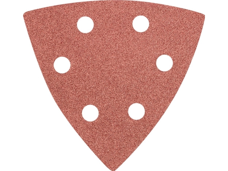 Velcro Delta Sandpaper 93X93mm K 120, 5Pcs Graphite 55H767