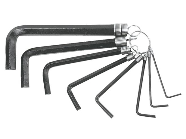 Top Tools Sechskantschlüssel Typ L 2-10Mm 8Stück (35D055)