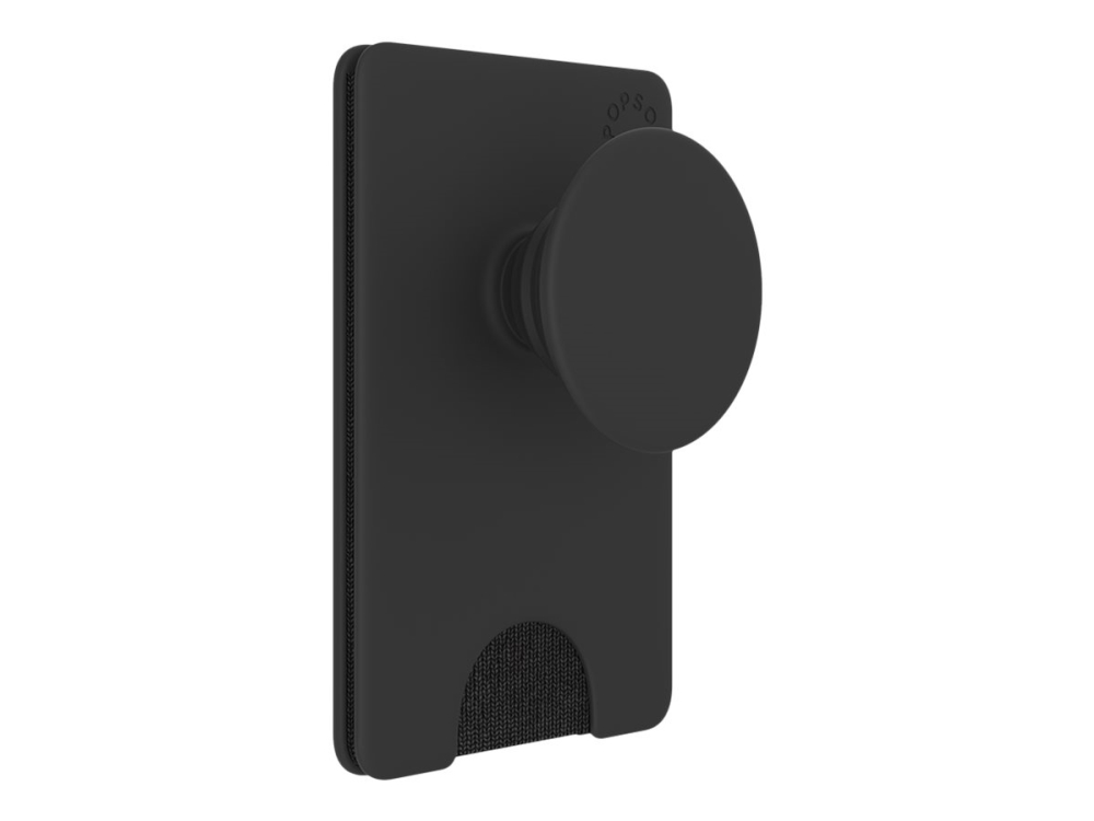 Popsockets Popwallet Taske Til 3 Kreditkort Eller 6 Visitkort Sort