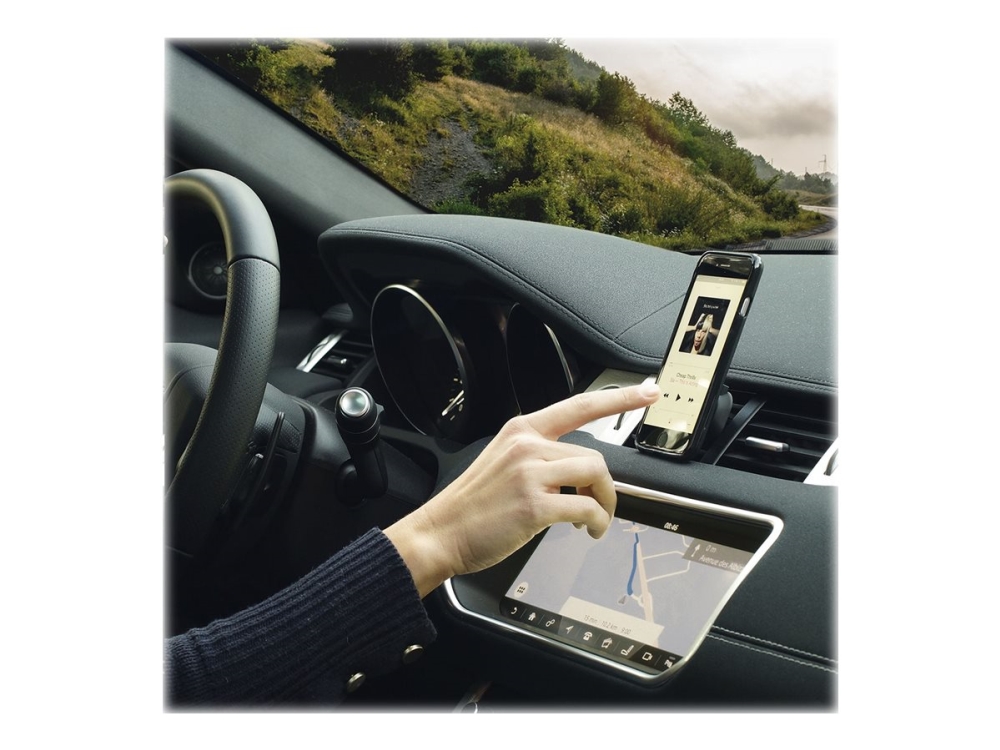 Mobilis U.Fix Universal Car Phone Kit - Magnetholder For Mobiltelefon