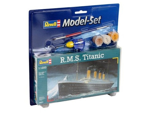 Revell R.M.S. Titanic, Model Af Passagerskib, Monteringssæt, 1:1200, Rms Titanic, Plast, Let Øvet