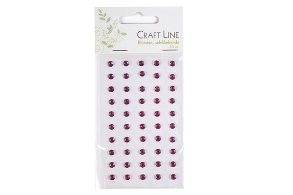 Rhinestones 5mm 50st lila | Skola & Hobby - Konsthantverk - Handgjorda produkter | GameStuff
