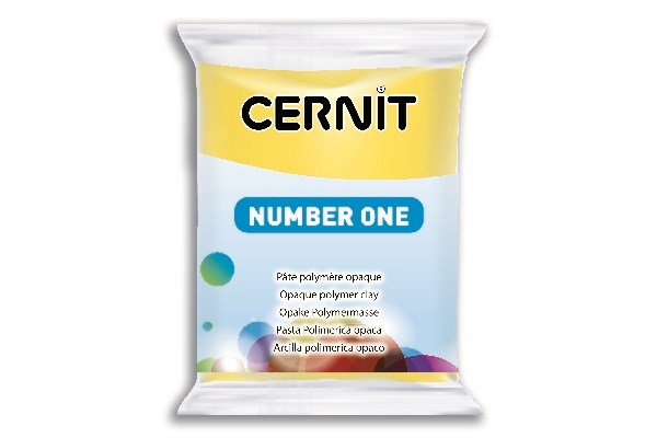 Cernit Number One - Ler Til Modellering - 56 G - Gul