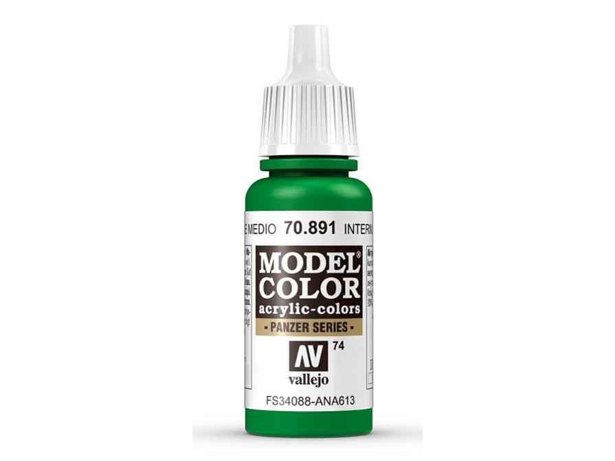 Mellangrön matt färg 18 ml | Hobby - Färg vattenbaserad - Modell Färg | GameStuff
