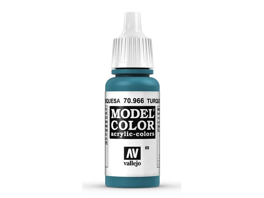 Vallejo 70.966, 17 ml, Turkos, Matt, Flaska | Skola & Hobby - Konstmaterial - Akryl & Akvareller | GameStuff