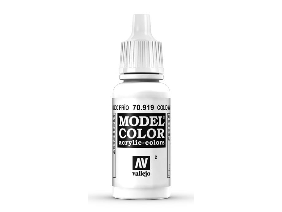 Vallejo 70.919, 17 ml, Vit, Matt, Flaska | Hobby - Färg vattenbaserad - Modell Färg | GameStuff