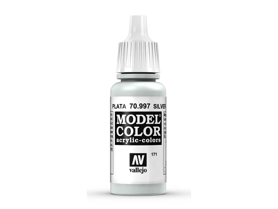 Vallejo 70.997, 17 Ml, Silber, Metallisch, Flasche