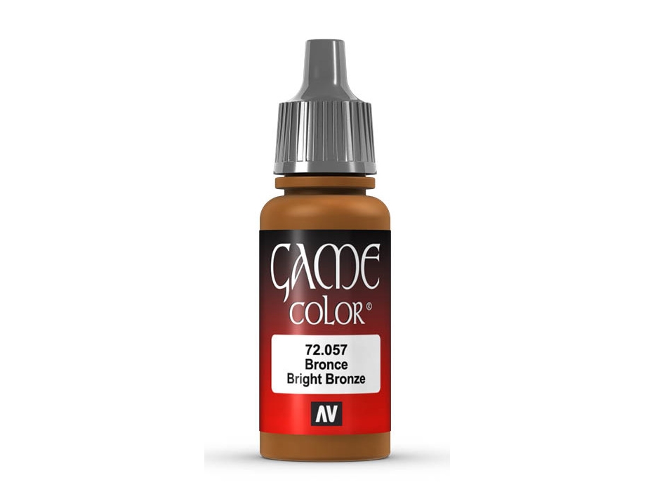 Vallejo 72.057, 17 Ml, Bronze, Metallic, Flaske