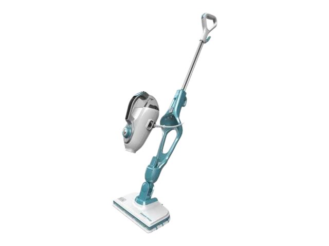 BLACK+DECKER FSMH1321 - Damprenser - pind/håndholdt (2-i-1) - hvid/aqua