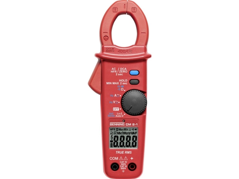 Benning 044689 Strømtang , Hånd-Multimeter Digital #####Loz Cat Iv 300 V, Cat Iii 600 V Visning (Counts): 4000