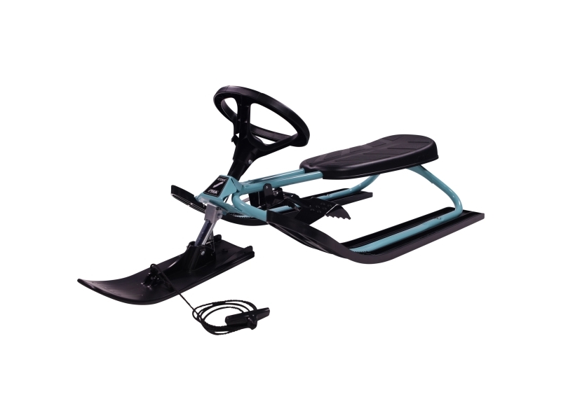 Stiga Snowracer Iconic, Uppblåsbar pulka, Svart, Blå, Stål, Monokromatiskt, 5 År, Alla | Utomhusleksaker - Slädar & bob | GameStuff