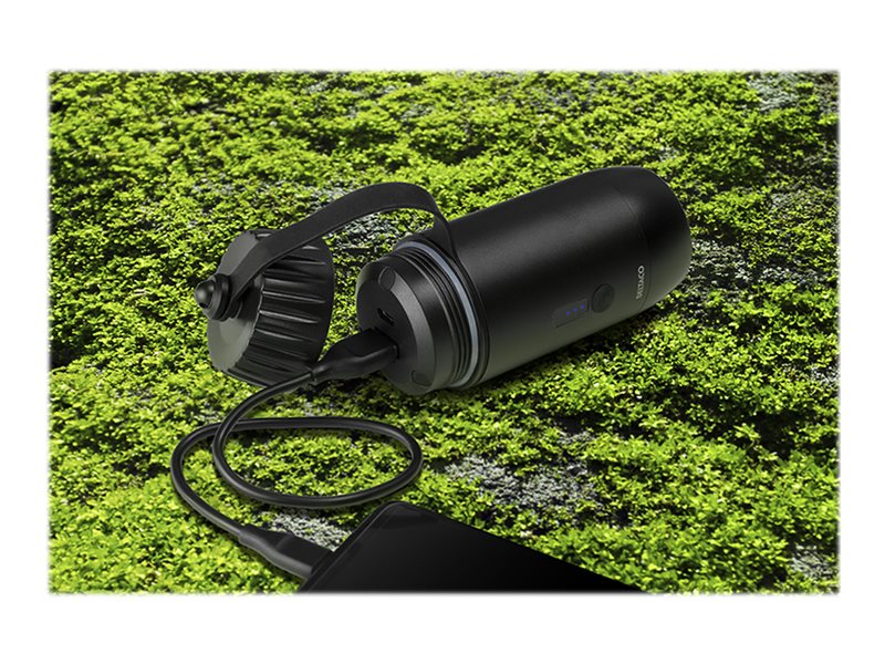Deltaco Power Bank 15 000 Mah, Ip67, Usb-A And C, Flashlight, Sos Led