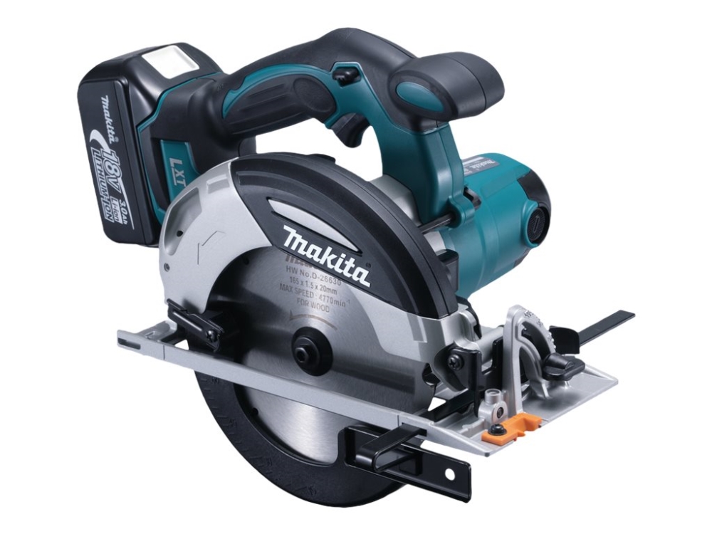 Makita DHS630RTJ - Cirkelsåg - sladdlös - 165 mm - 2 batterier - 18 V | Elverktyg - DIY - Elverktyg 230V - Cirkelsåg | GameStuff