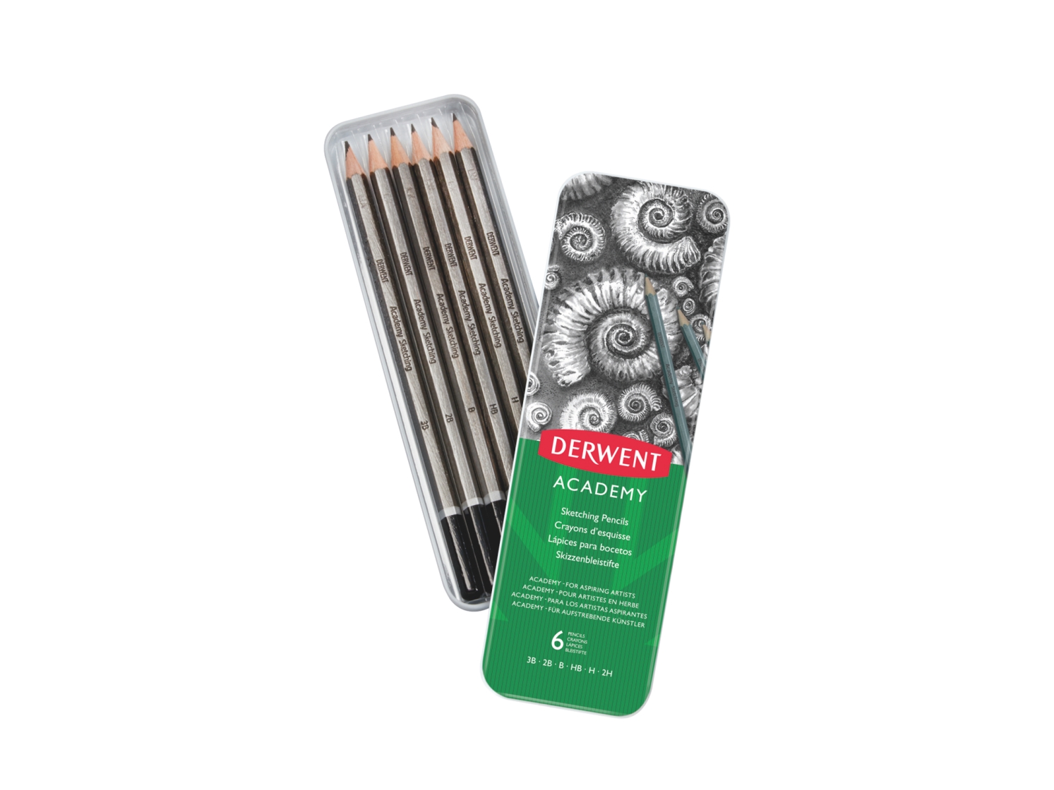 Derwent , Bleistift, Academy (6X) - Bild 5