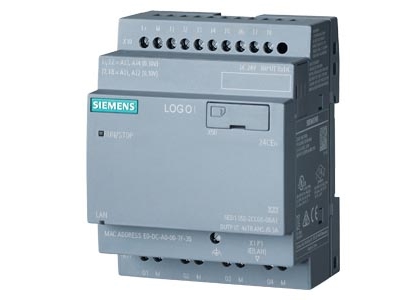 Siemens 6ED1052-2CC08-0BA1, Styrmodul för automatik, Väggmonterad, Energiljus, 24 V, 192 g, 80 mm | Elektrisk utrustning - Intelligenta installationer | GameStuff