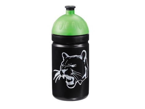 Step by Step Wild Cat Bidon til børn 500 ml sort
