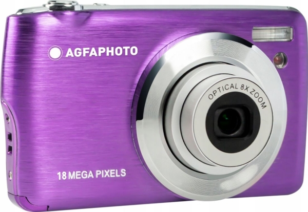 Agfa Photo Dc8200 Lila + Tasche + Sd-Karte 16Gb