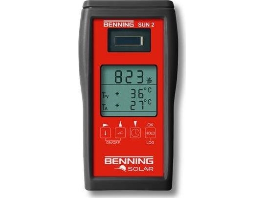 Benning Einstrahlungs-, Temperaturmessgerät (Benning Sun 2)
