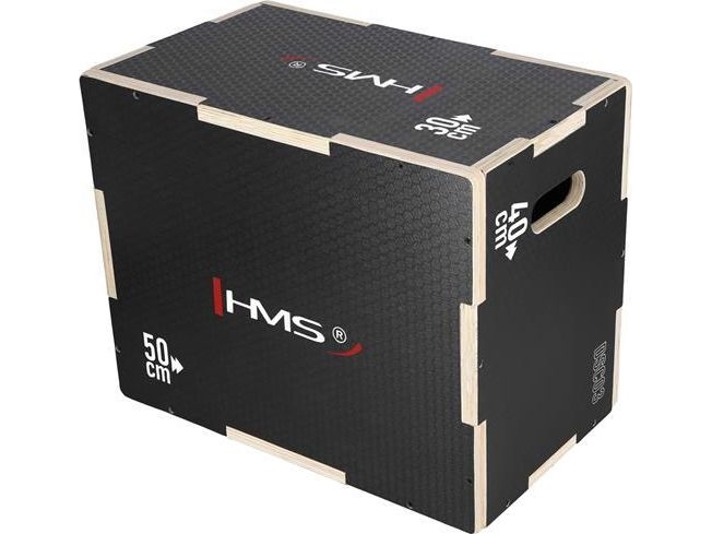 Hms Plyo-Box Schwarz 50X40x30 Cm
