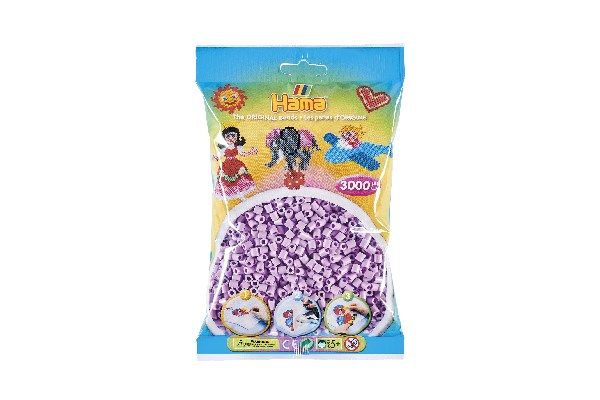 Hama Midi Perlen 3000Pcs Pastell Lila