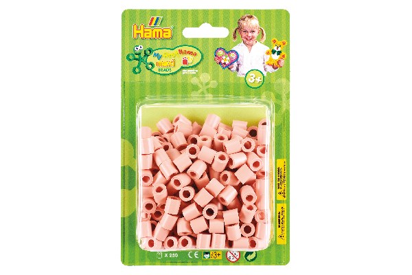 Hama Maxi Perler - Mat Rosa - 250 Stk. - 8526