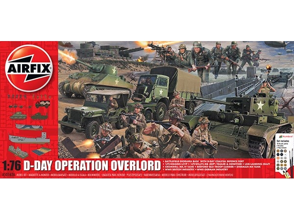 Operation Overlord Gift Set 1:76 | Hobby - Modellbygge - Plast Byggmodeller - Starter set | GameStuff