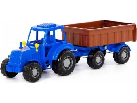 Polesie Polesie 84750 Altaj Blau Traktor Mit Anhänger No1 Im Netz