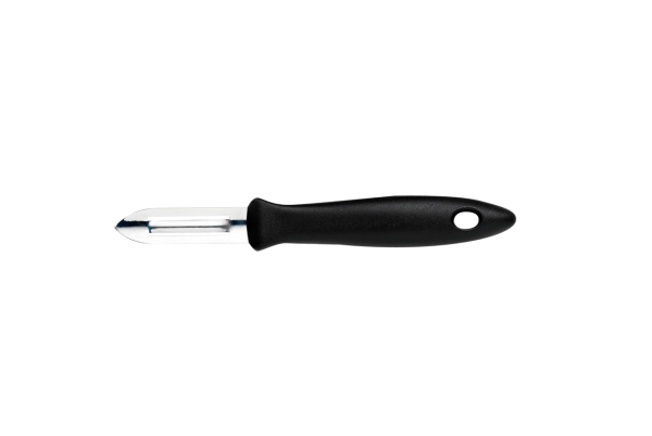 Fiskars 837002, Mekanisk skrællekniv, Rustfrit stål, Sort, Rustfrit stål, Plast, 6 cm