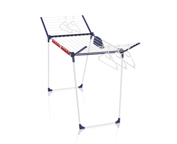 Leifheit Pegasus 200 Comfort, Vingestativ, Blå, Hvid, 1070 mm, 1 stk