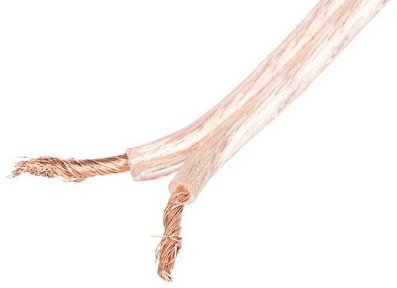 Lanberg - Großes Audiokabel - 25 M - Transparent