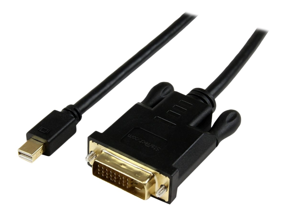 Startech.Com 3 Ft Mini Displayport To Dvi Active Adapter Converter Cable - 3Ft (0.9M) Active Mdp To Dvi M/M Cable For Pc 1920X1200 - Black (Mdp2dvimm