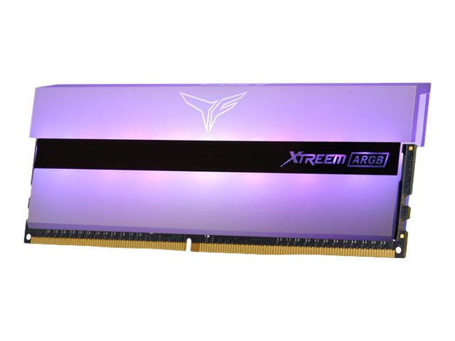 Team Group T-Force Xtreem Argb Ddr4 16Gb 2X8gb 3600Mhz Dimm Cl18 1.35V White