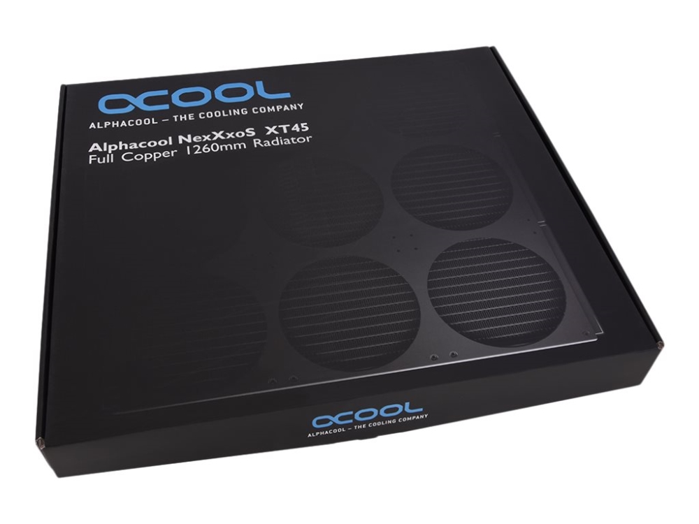 Alphacool NexXxoS XT45 Full Copper 1260mm SuperNova - Radiator til væskekølesystem - sort