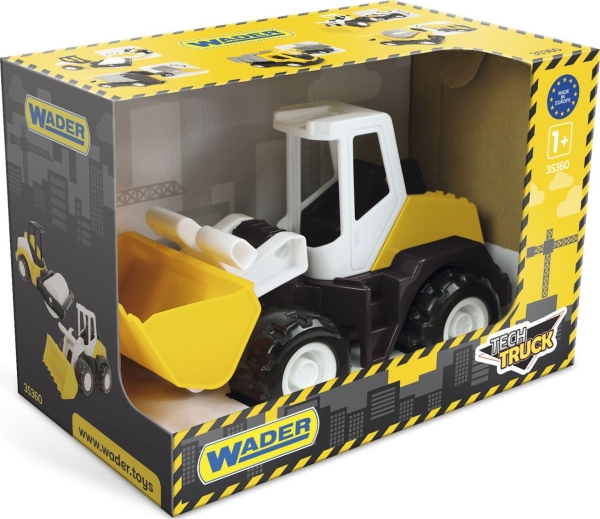 Lader Bulldozer Wader 35364 Tech Truck Bauwagen