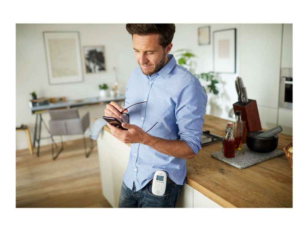 Philips AVENT SCD733/26, 330 m, Digitaalinen, 50 m, 330 m, Harmaa, Valkoinen, LCD