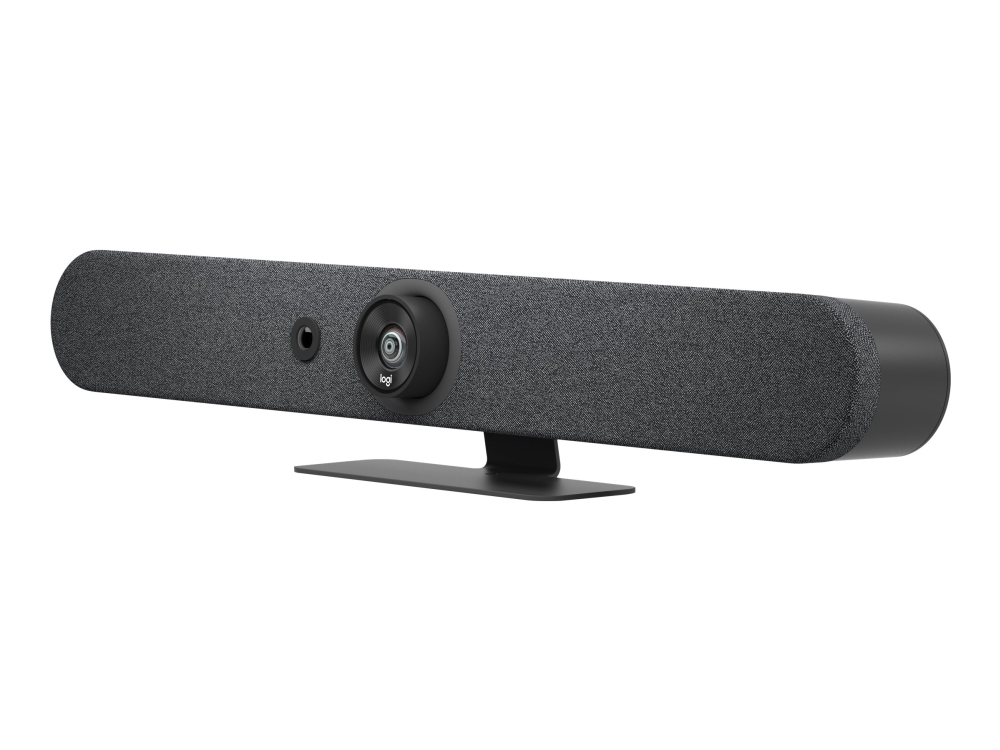 Logitech Rally Bar Mini, Gruppen-Videokonferenzsystem, 4K Ultra Hd, 30 Fps, 120°, 4X, Graphit
