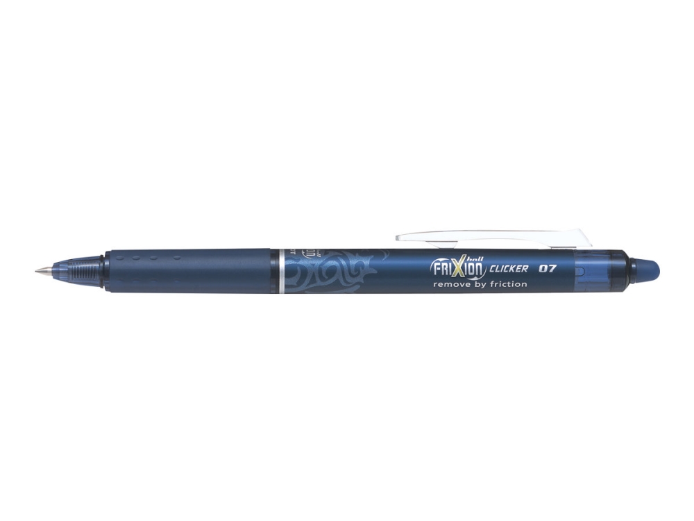 Kuglepen Pilot Frixion Clicker, 0,7 Mm, Blå/Sort