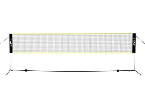 Nils Extreme Nn500 Badmintonnetz 500 Cm Mit Kompletter Tasche