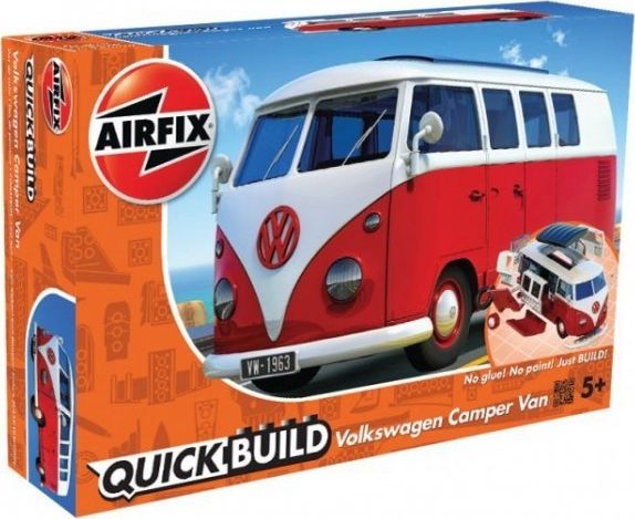 Airfix J6017, Military Car Model, Montagesatz, Vw, 42 Stück(E), 5 Jahr(E), Rot, Weiß