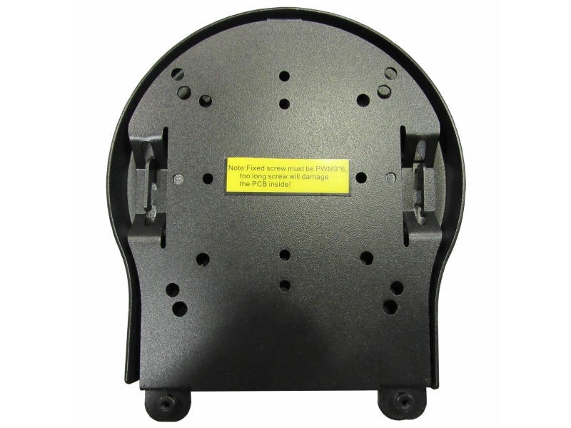 PTZOptics PT-CM-1-BK, Kattoon kiinnitettävä jalusta, Universaali, Musta, Terästä