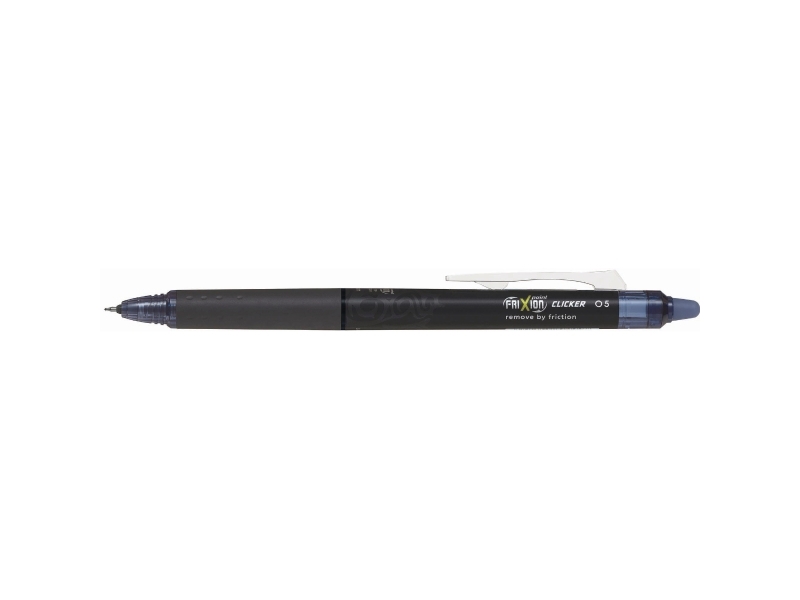 Kuglepen Pilot Frixion Clicker, Synergispids, 0,5 Mm, Blå/Sort