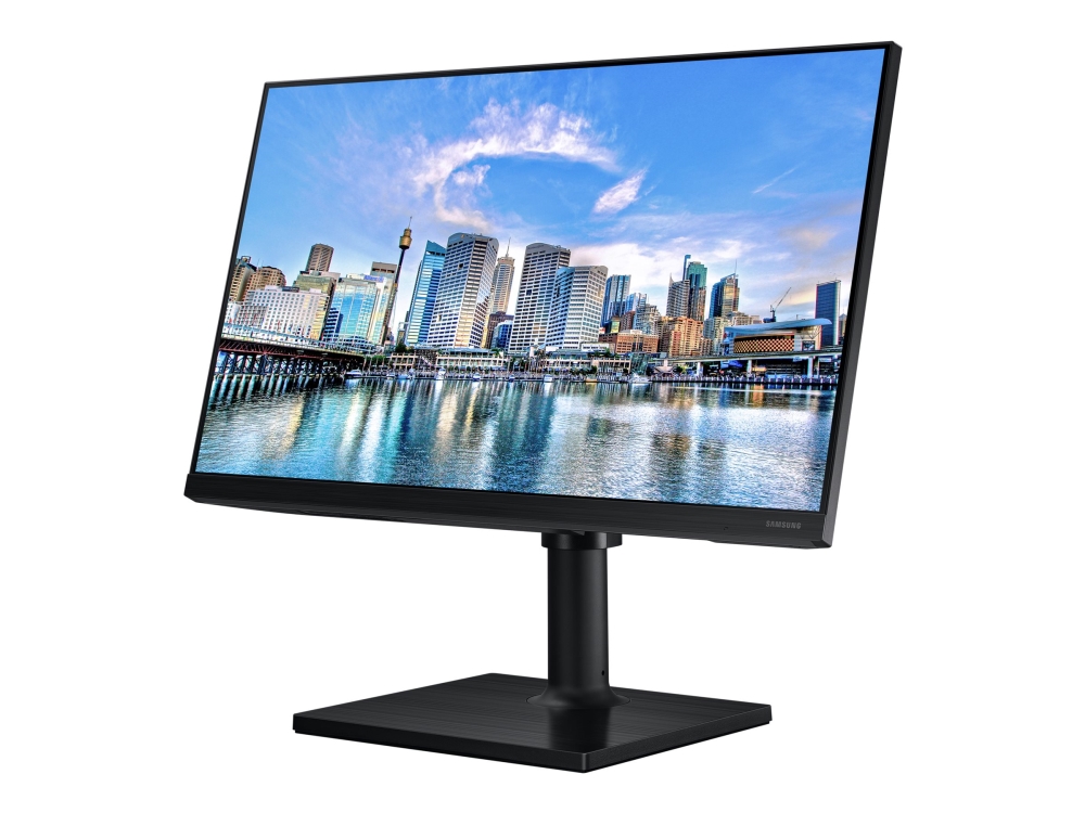 Samsung F24t450fzu T45f Series Led Skarm 24  " 1920 X 1080 Full Hd 1080p @ 75 Hz Ips 250 Cd/m² 1000:1 5 Ms 2xhdmi Displayport Hö