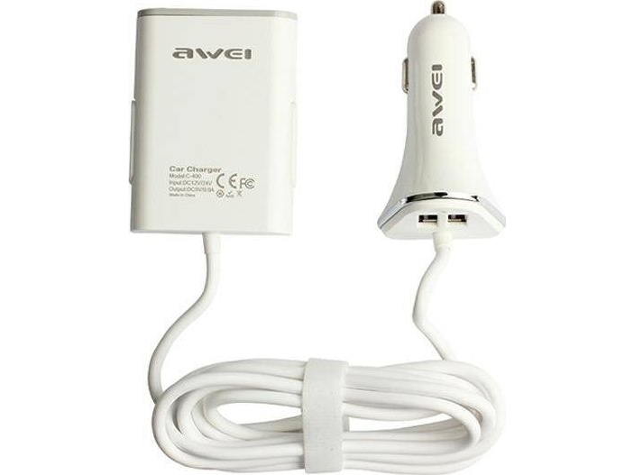 Awei C-400 4X Usb-A 2 A Ladegerät (Awei072wht)